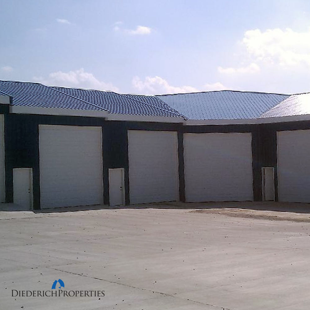 Diederich Properties Large Storage Units Garage Doors in Marion Illinois