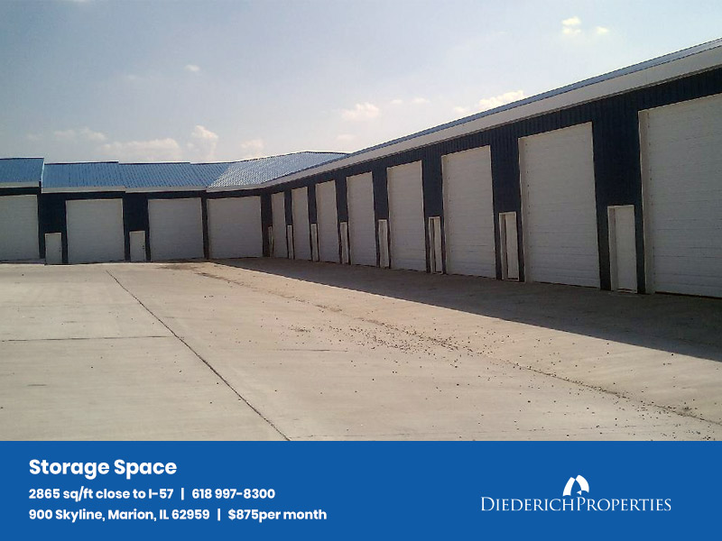 diederich properties rental listing for storage space in marion illinois